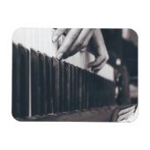Phantastisches Klavierdesign Magnet (Horizontal)