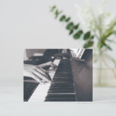 Phantastisches Klavierdesign Postkarte (Stehend Vorderseite)