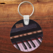 Phantastisches Klavierdesign Schlüsselanhänger (Vorderseite)