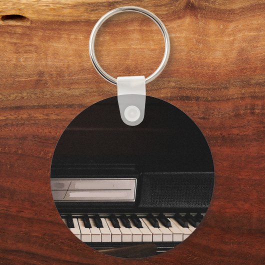 Phantastisches Klavierdesign Schlüsselanhänger (Vorderseite)