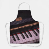 Phantastisches Klavierdesign Schürze (Vorderseite)