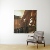 Phantastisches Klavierdesign Wandteppich (Beispiel (Horizontal))