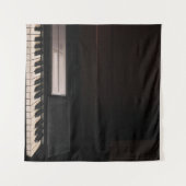 Phantastisches Klavierdesign Wandteppich (Vorderseite (Horizontal))