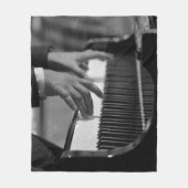 Phantastisches Klavierwerk Fleecedecke (Vorderseite)