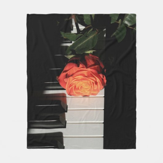 Phantastisches Klavierwerk Fleecedecke (Vorderseite)