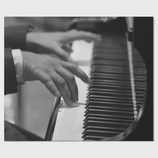 Phantastisches Klavierwerk Geschenkpapier (Flach)