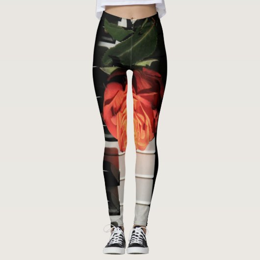 Phantastisches Klavierwerk Leggings (Vorderseite)