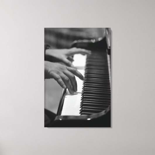 Phantastisches Klavierwerk Leinwanddruck (Vorderseite)