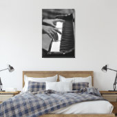 Phantastisches Klavierwerk Leinwanddruck (Insitu (Schlafzimmer))