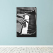 Phantastisches Klavierwerk Leinwanddruck (Insitu (Holzboden))