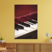 Phantastisches Klavierwerk Leinwanddruck (Insitu (Wohnzimmer))