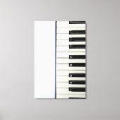 Phantastisches Klavierwerk Leinwanddruck (Vorderseite)