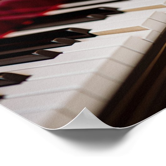 Phantastisches Klavierwerk Poster (Ecke)