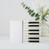 Phantastisches Klavierwerk Postkarte (Stehend Vorderseite)