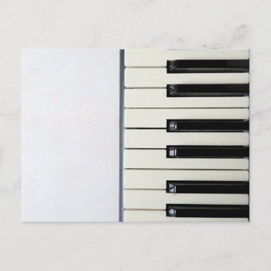 Phantastisches Klavierwerk Postkarte (Vorderseite)