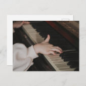 Phantastisches Klavierwerk Postkarte (Vorne/Hinten)