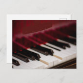 Phantastisches Klavierwerk Postkarte (Vorne/Hinten)