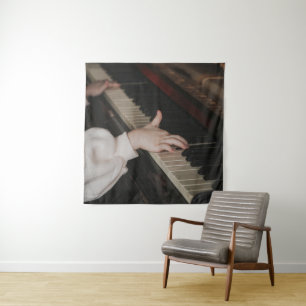 Phantastisches Klavierwerk Wandteppich