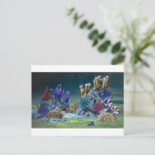 Phantastisches Korallenriff Postkarte (Stehend Vorderseite)