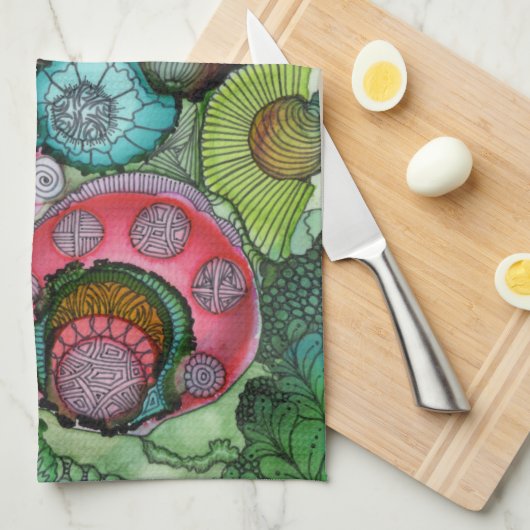 "Phantastisches" Küchentuch (Viertel Falte)