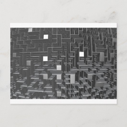 Phantastisches Labyrinth Postkarte (Vorderseite)