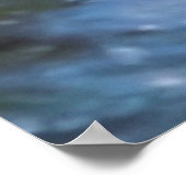 Phantastisches Lachsbärenbild Poster (Ecke)