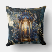 Phantastisches Licht auf meinen Pfad Kissen (Rückseite)