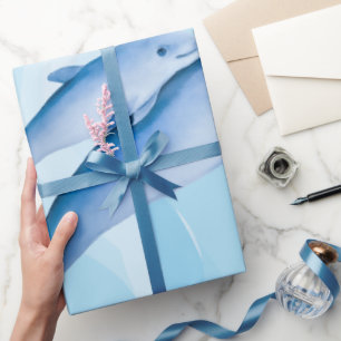 Phantastisches Meer mit Delphinen Geschenkpapier