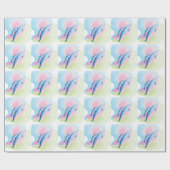Phantastisches Meer mit Delphinen Geschenkpapier (Flach)
