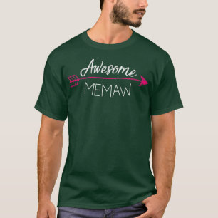 Phantastisches Memaw Shirt, Arrow Niedliches Mutte T-Shirt