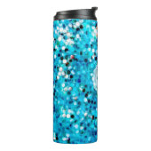 Phantastisches Mosaik 2 Thermal Tumbler Thermosbecher (Nach links gedreht)