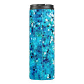 Phantastisches Mosaik 2 Thermal Tumbler Thermosbecher (Rückseite)