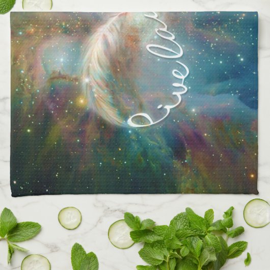 Phantastisches mystisches Symbol für "Live Lagh Li Handtuch (Gefaltet)