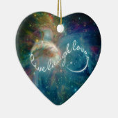 Phantastisches mystisches Symbol für "Live Lagh Li Keramik Ornament (Rechts)