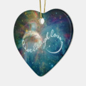 Phantastisches mystisches Symbol für "Live Lagh Li Keramik Ornament (Links)