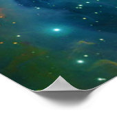 Phantastisches mystisches Symbol für "Live Lagh Li Poster (Ecke)