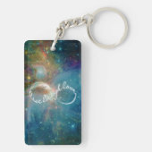 Phantastisches mystisches Symbol für "Live Lagh Li Schlüsselanhänger (Rückseite)