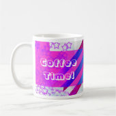 Phantastisches neues Wellenneondesign Kaffeetasse (Links)