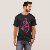 Phantastisches Niedliches T-Shirt Butterfly Grunge (Vorne ganz)