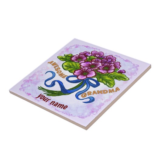 Phantastisches Oma Fliese (Seite)