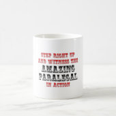 Phantastisches Paralegal in Aktion Kaffeetasse (Mittel)