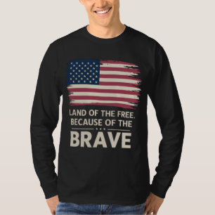 Phantastisches Patriotic erschütterte amerikanisch T-Shirt