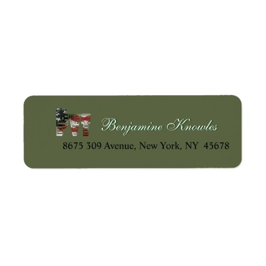 Phantastisches Patriotisches Militär einzigartig (Vorne)