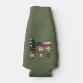 Phantastisches Patriotisches Militär einzigartig Flaschenkühler (Vorderseite)