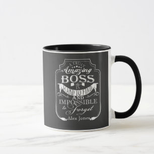 phantastisches persönliches Mentor-Tasse-Chalkboa Tasse
