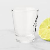 Phantastisches Pferd Schnapsglas (Links)