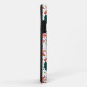 Phantastisches Poinsettia-Muster Case-Mate iPhone Hülle (Hinten/Rechts)