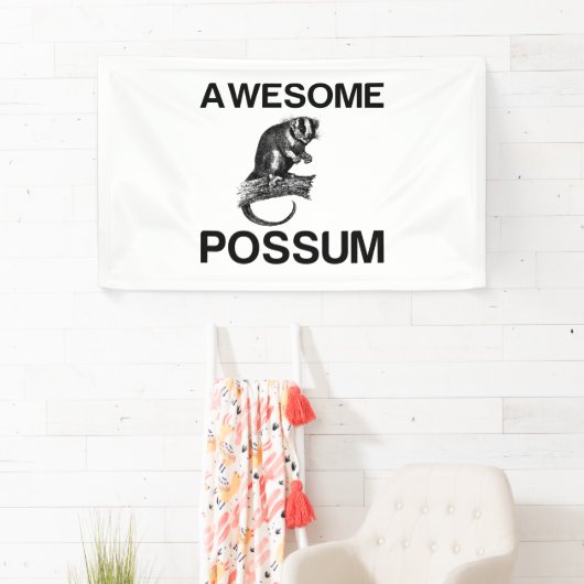 PHANTASTISCHES POSSUM .... BANNER (Insitu)