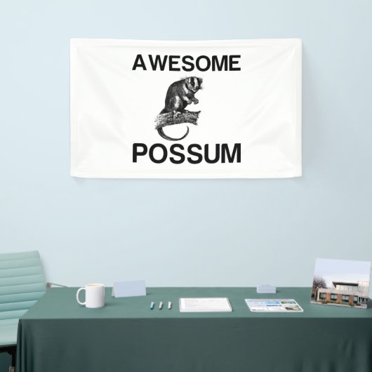 PHANTASTISCHES POSSUM .... BANNER (Messeveranstaltung)