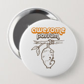 PHANTASTISCHES POSSUM BUTTON (Vorne & Hinten)